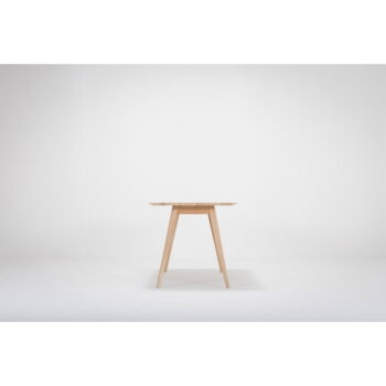 Jedálenský stôl z dubového dreva 80x80 cm Stafa – Gazzda - Image 5