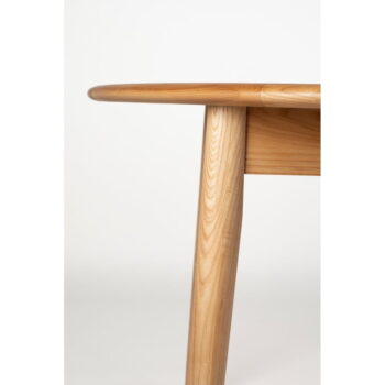 Okrúhly rozkladací jedálenský stôl s prídavnou doskou s doskou v dubovom dekore ø 120 cm Twist – Zuiver - Image 7