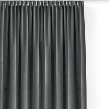 Tmavosivý zamatový dimout záves 200x300 cm Velto – Filumi - Image 8