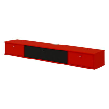 Červený TV stolík Mistral 035 – Obrázok 2