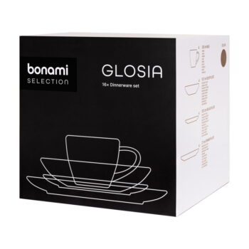 Tmavomodrá kameninová jedálenská súprava 16 ks Glosia - Bonami Selection - Image 11