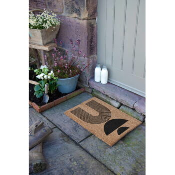 Rohožka z kokosového vlákna 40x60 cm Half Moon – Artsy Doormats – Obrázok 11
