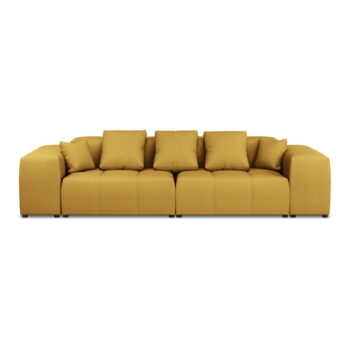 Žltá pohovka 320 cm Rome - Cosmopolitan Design