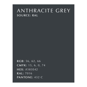 Antracitovosivé LED stropné svietidlo ø 43 cm Asteria Up – UMAGE - Image 7