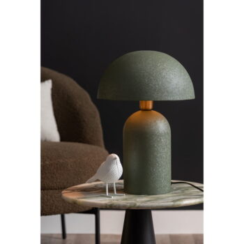 Zelená stolová lampa s kovovým tienidlom (výška 43 cm) Boaz – Leitmotiv – Obrázok 2