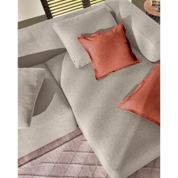 Béžová rohová pohovka Kave Home Blok, pravý roh - Image 4