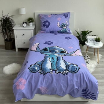 Bavlnené detské obliečky na jednolôžko 140x200 cm Lilo and Stitch - Jerry Fabrics - Image 2