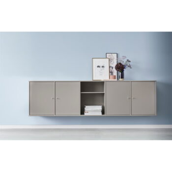 Sivá nízka komoda 220x61 cm Mistral - Hammel Furniture - Image 2