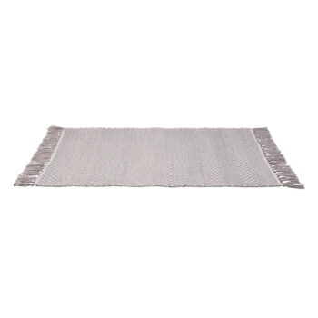 Sivá kúpeľňová podložka z recyklovaného plastu Wenko Gata, 50 x 80 cm - Image 2