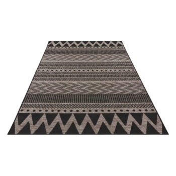 Čierno-béžový vonkajší koberec NORTHRUGS Sidon, 200 x 290 cm - Image 2