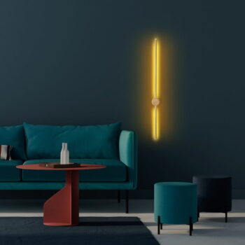LED nástenné svietidlo v zlatej farbe ø 7 cm Sword – Opviq lights - Image 5