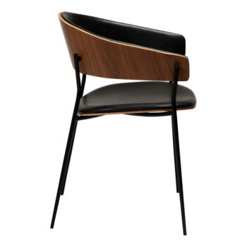 Čierne kreslo z imitácie kože Crib - DAN-FORM Denmark - Image 3