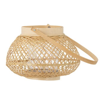 Bambusový lampáš 16 cm Malda – Bloomingville - Image 4