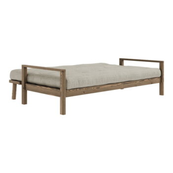 Béžová ľanová rozkladacia pohovka 205 cm Knob – Karup Design - Image 4
