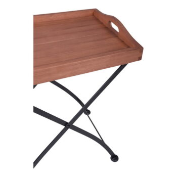 Záhradný odkladací stolík z eukalyptového dreva 57x41 cm Wien – Garden Pleasure – Obrázok 3
