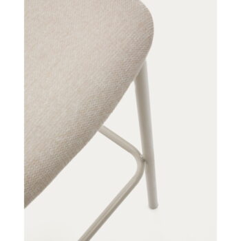Béžová barová stolička (výška sedadla 65 cm) Ciselia – Kave Home - Image 6