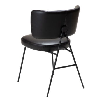 Čierna jedálenská stolička Roost – DAN-FORM Denmark - Image 4
