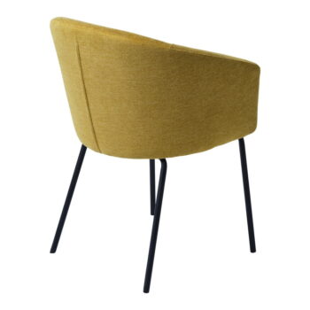Jedálenská stolička v horčicovej farbe Easton – Unique Furniture - Image 4