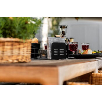 Čierny držiak na obrúsky Wenko Black Outdoor Kitchen Baco – Obrázok 4