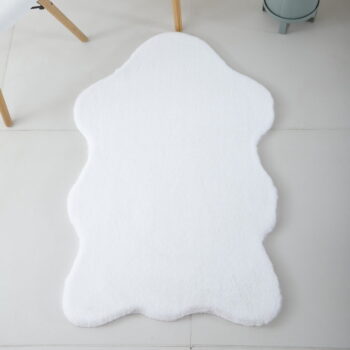 Biela syntetická kožušina 60x90 cm Caty – Ayyildiz Carpets – Obrázok 3
