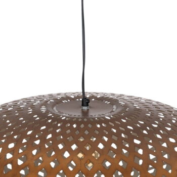 Závesné svietidlo v zlatej farbe s kovovým tienidlom ø 56 cm – Ixia - Image 5