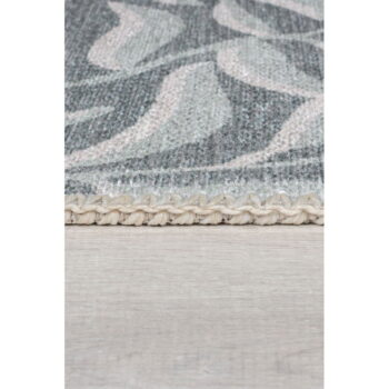 Svetlozelený umývateľný koberec s prímesou recyklovaných vlákien 160x230 cm Wallace – Flair Rugs - Image 5
