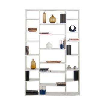 Biela knižnica 144x224 cm Valsa – TemaHome - Image 3