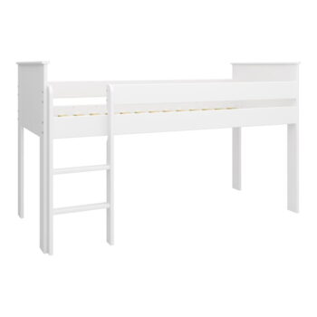 Biela vyvýšená detská posteľ 90x200 cm Alba - Tvilum - Image 2