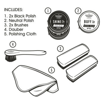 Súprava na čistenie obuvi - Gentlemen's Hardware - Image 6