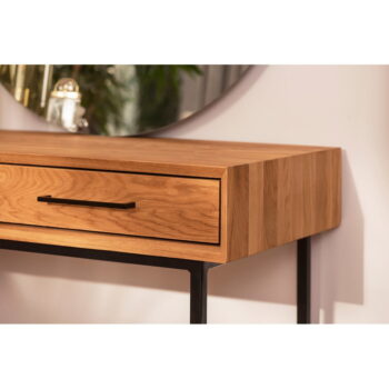 Toaletný stolík z dubového dreva 97x45 cm Abies - The Beds - Image 11