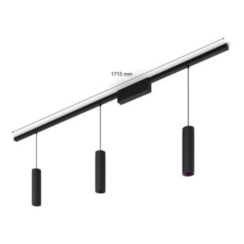 LED inteligentné závesné svietidlo 16 W Perifo – Philips Hue - Image 2