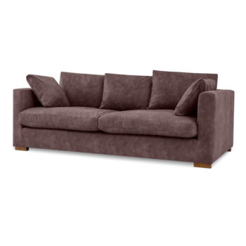 Tmavohnedá pohovka 220 cm Comfy – Scandic – Obrázok 3