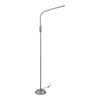 Sivá LED stojacia lampa (výška 145 cm) Toro – Trio - Image 2