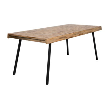 Jedálenský stôl z teakového dreva 90x200 cm Suri – White Label - Image 3