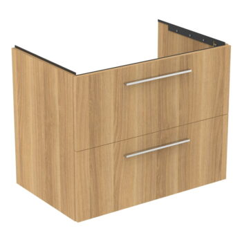 Závesná skrinka pod umývadlo v dekore duba v prírodnej farbe 80x63 cm i.Life B – Ideal Standard - Image 6