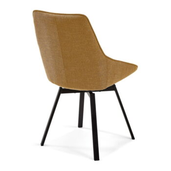 Horčicovožltá otočná stolička Kave Home Haston - Image 3