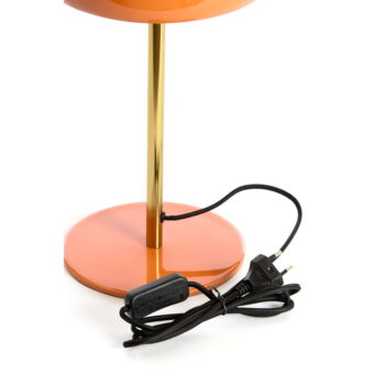 Oranžová stolová lampa s kovovým tienidlom (výška 40 cm) Surin – Light & Living – Obrázok 7