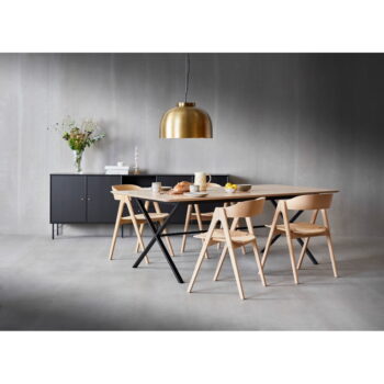 Jedálenská stolička z dubového dreva v prírodnej farbe Mette – Hammel Furniture - Image 5
