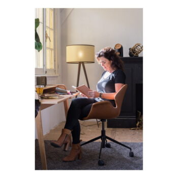 Hnedá kancelárska stolička Zuiver Office Chair Nikki – Obrázok 11