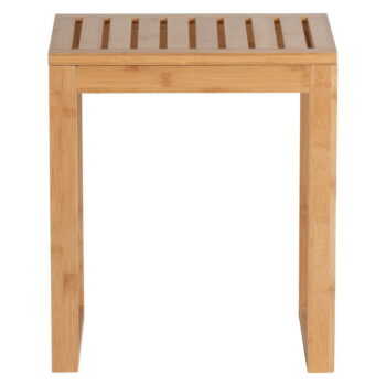 Bambusový odkladací stolík Wenko Bamboo - Image 3