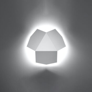 Biele nástenné svietidlo Hiru – Nice Lamps - Image 3
