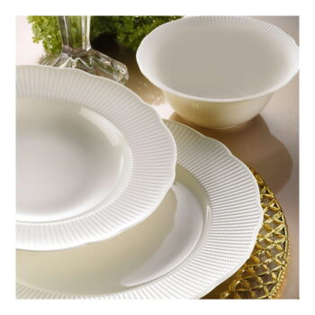 24-dielna sada tanierov z porcelánu Kutahya Golden Era – Obrázok 2