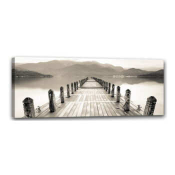 Obraz Styler Canvas Harmony Molo, 60 × 150 cm
