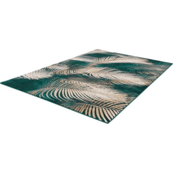 Vlnený koberec v petrolejovomodrej farbe 160x240 cm Areca - Agnella - Image 5