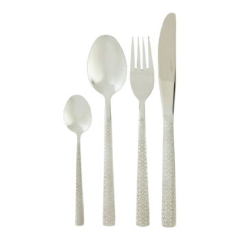 Biely antikoro príbor 24 ks Avie – Premier Housewares - Image 2