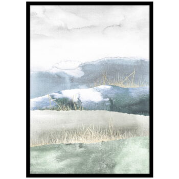 Plagát v ráme 50x70 cm Green Land – Malerifabrikken