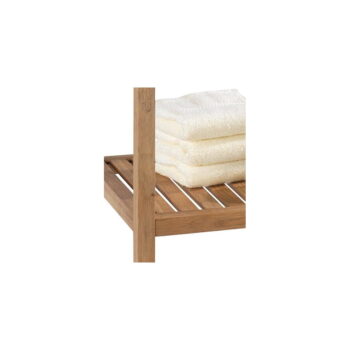 Kúpeľňový regál z orechového dreva v prírodnej farbe 36x112 cm Norway – Wenko - Image 4