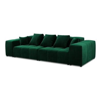 Zelená zamatová pohovka 320 cm Rome Velvet - Cosmopolitan Design - Image 2