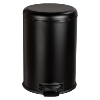 Čierny odpadkový kôš Wenko Leman Easy Close, 12 l - Image 3