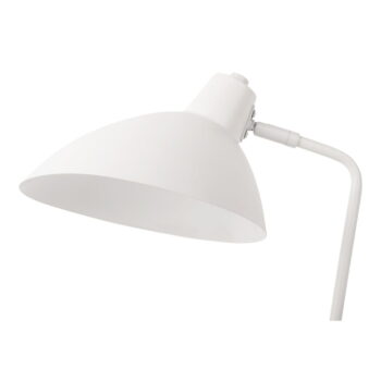 Biela stolová lampa s kovovým tienidlom (výška 49 cm) Casque – Leitmotiv - Image 2